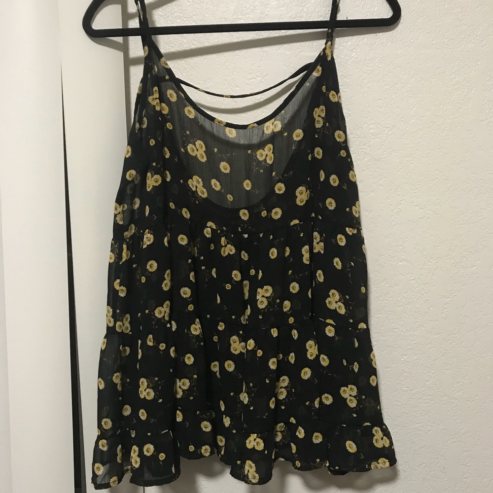 FUN FLORAL TANK TOP